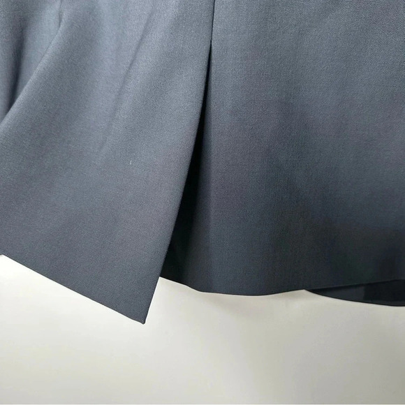 Theory Grey Matelda Tailor Two Button Wool Blazer Size 4 - Picture 8 of 11